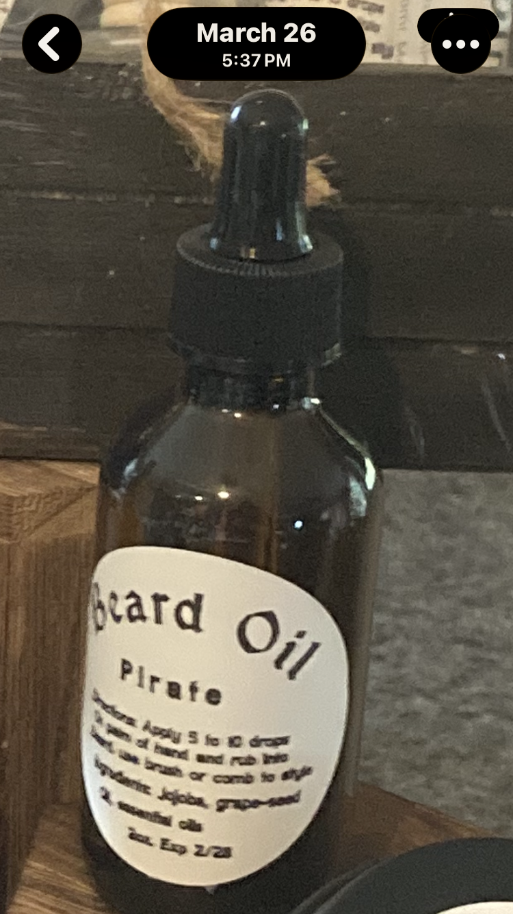 Beard oil